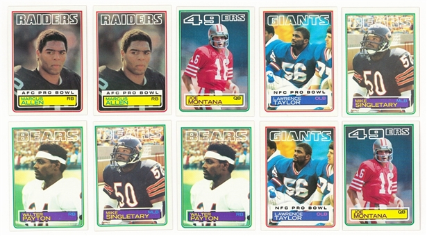 1983 Topps Football Complete Set Pair (2) (792 Cards)
